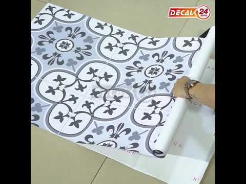 Video DECAL GẠCH BÔNG DÁN SÀN - HƯỚNG DẪN TỰ DÁN DECAL DÁN... - youtube