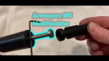 Armaspec SRS + Tactical Folding Bolt Carrier Extension (Modification Video)
