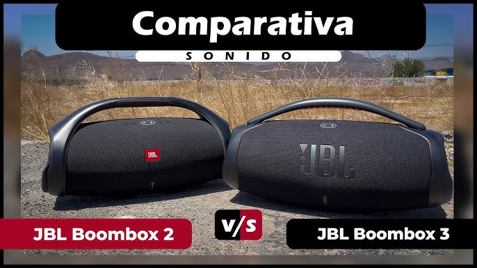  JBL Boombox 3 - Altavoz Bluetooth portátil, sonido potente y  graves monstruosos, IPX7 impermeable, 24 horas de tiempo de reproducción,  powerbank, PartyBoost para emparejamiento de altavoces, embalaje :  Electrónica