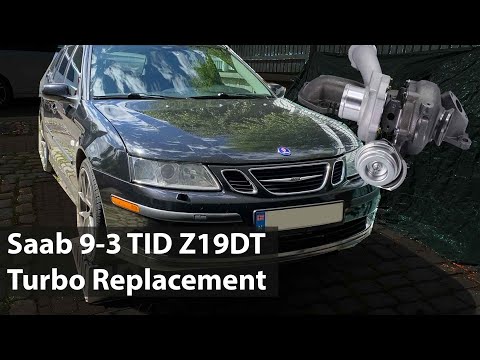 300.000km Diesel Turbo Replacement -  Saab 9-3 2006 TID Z19DT 8V