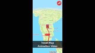 3D Travel Map Animation Video Tutorial #tamilvideo #shorts #travelboast #tamilshorts #trending screenshot 5