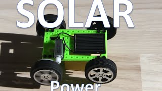 DIY Mini Solar Car Test
