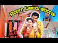   room decorations   sundar ghalan    binita blon ghalan    vlog