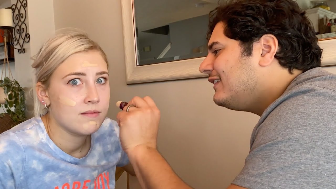 Jonah Does Maddie's Makeup