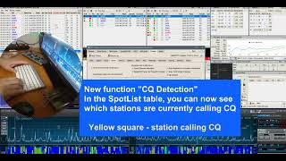 CQ-WW-RTTY. SDC-Contest. New feature CQ Detection