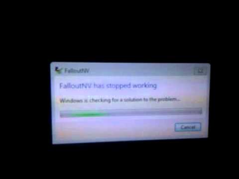 Fallout new vegas crashing on startup Fallout new vegas crashing on startup