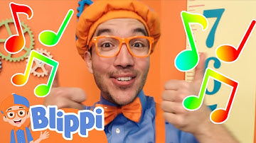 Rainbow Day | BLIPPI | Educational Songs For Kids
