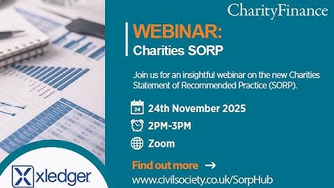 Charities SORP Webinar November 2025