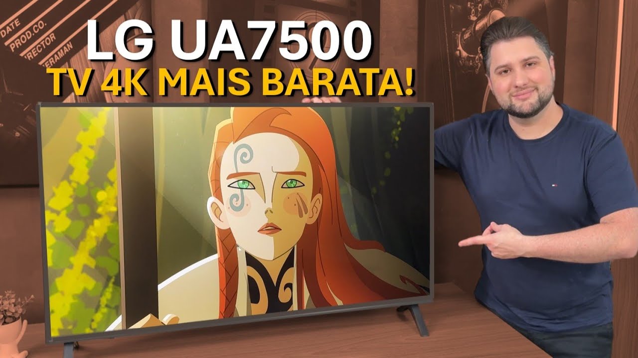 Testamos a LG UA7500 - TV 4K mais barata da LG em 2025 vale a pena ...