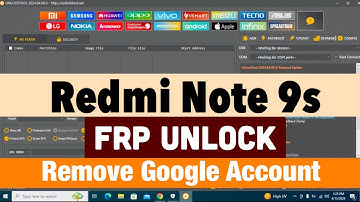 Redmi Note 9s Fastboot FRP Unlock ! Xiaom Note 9s Google Account Remove UnlockTool 2024