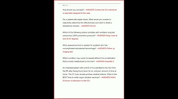 Relias Or Prophecy General Icu Rn A Version 3 Newest  Actual Exam With Complete Questions And De new