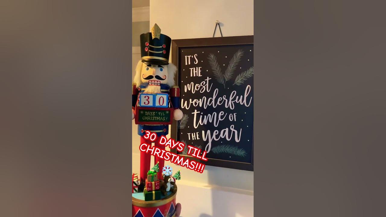 30 DAYS TIL CHRISTMAS 2023!!🎄 ️ theboatfields shorts christmasdecor YouTube