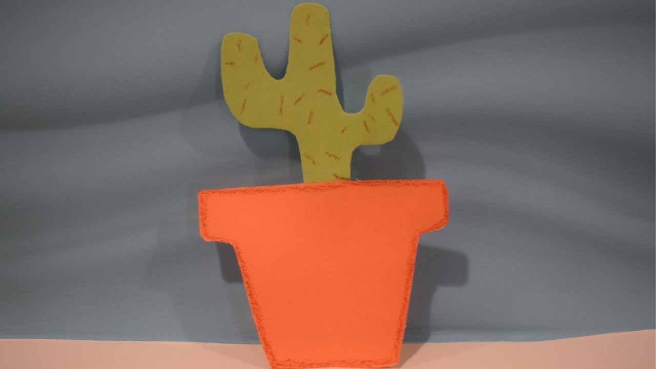 How to make a Cactus Craft YouTube