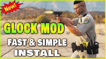 How to install Glock Handgun Mod - GTA 5 Mods