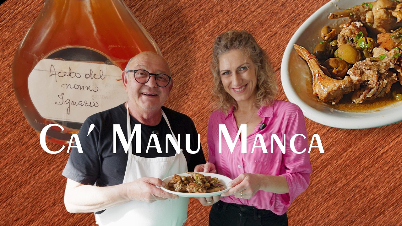 Il Coniglio Alla Pattuisa di Pippo, Ricetta del Nonno. Siciliani ai Fornelli Ragusa Edition 01e04