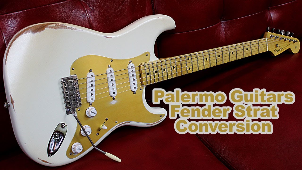 Fender 50's 60's Stratocaster Replica Conversion by Palermo Guitars