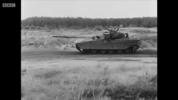 Chieftain tank ranging operation