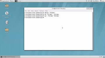 How to hide and unhide file and folder in redhat 7