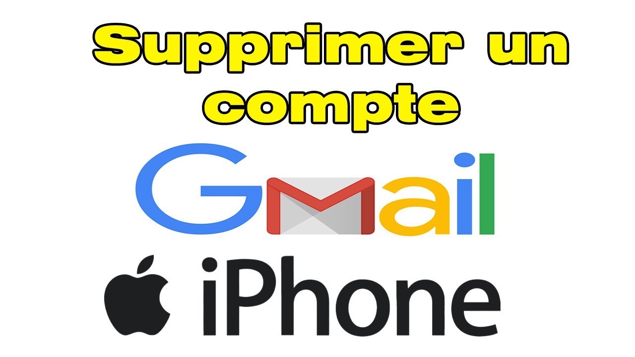 Supprimer Compte Gmail Iphone Comment Deconnecter Un Compte Gmail Sur Iphone Youtube