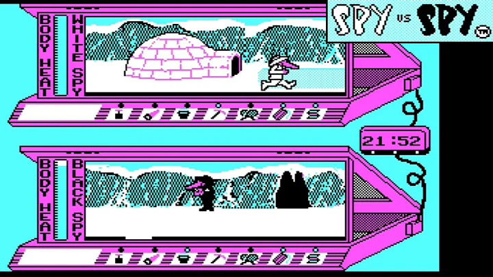 Spy vs. Spy III: Arctic Antics - [1986] ... (MS-DOS/PC) Gameplay