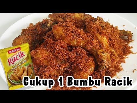 Resep Ayam Goreng Serundeng Bumbu Racik
