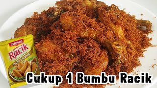 BELUM BANYAK YANG TAU CARA MASAK AYAM GORENG & BUMBU CABE IJONYA SEPERTI INI  GURIH BANGET. 