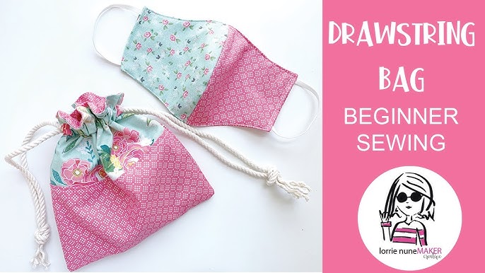 A quick easy way to make fabric drawstring tabs — Sum of their