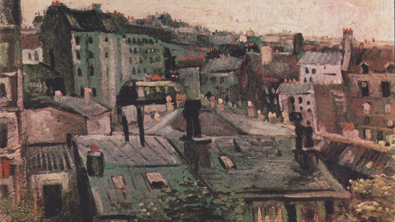 Vincent van Gogh -View From Vincent's Studio and Other Paintings