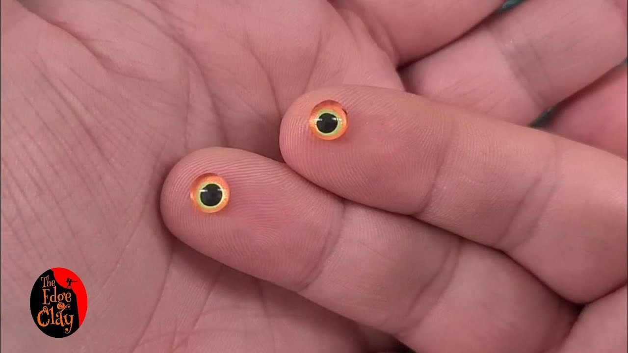 Creature Eye Tutorial -Part 1: How to make realistic fake eyes for your  monster cosplay 
