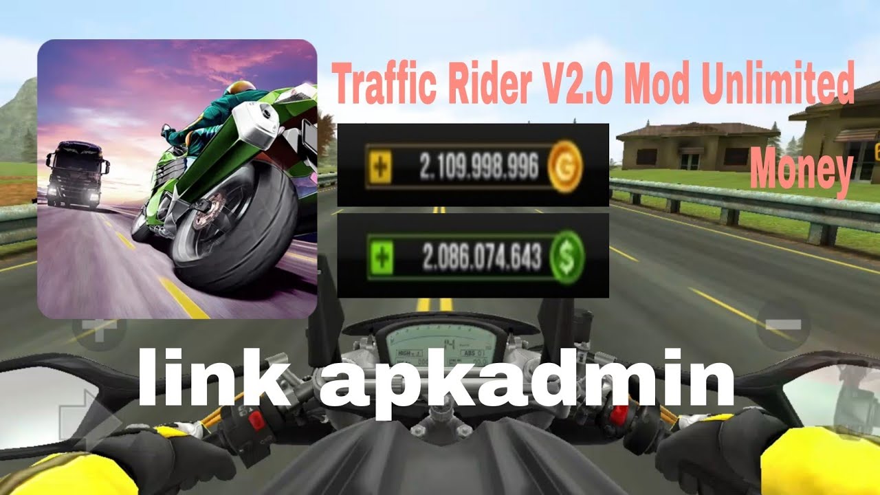 TRAFFIC RIDER MOD MONEY V2.0 TERBARU! TRAFFIC RIDER MOD MONEY! TRAFFIC ...