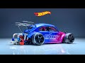 Volks Wagen Beetle Hot Wheels Custom