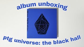 ALBUM UNBOXING PENTAGON UNIVERSE: THE BLACK HALL