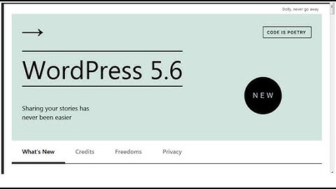 How to install WordPress 5.6 The Latest Version