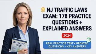 Master New Jersey Traffic Laws Fast 178 Essential Questions With Clear Fully Explained Answers Now
