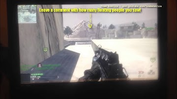 Slow-Mo, Super Jump Hacked MW2 Lobby