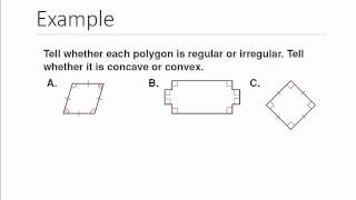 Geometry: Section 6.1- Properties and Attributes of Polygons