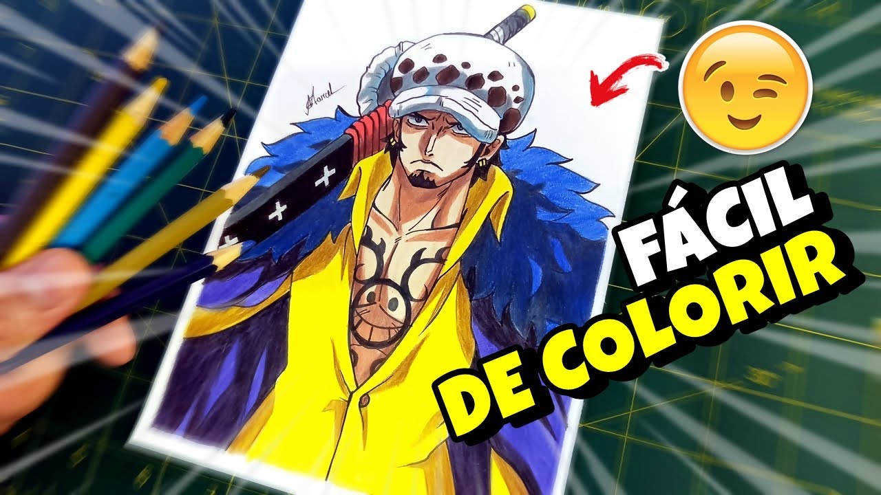 Ace De One Piece para colorir