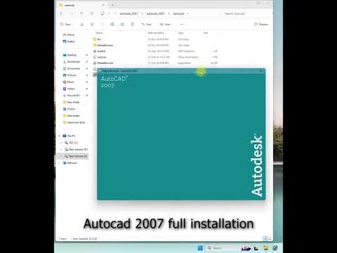 Autocad 2007 full installation step by step hindi