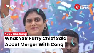 Jagan Mohan Reddy's Sister YS Sharmila Joins Congress Ahead of Lok Sabha Election 2024