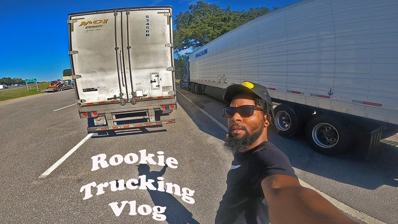 Day In The Life OTR Truck Driver | Rookie Trucking Vlog - YouTube