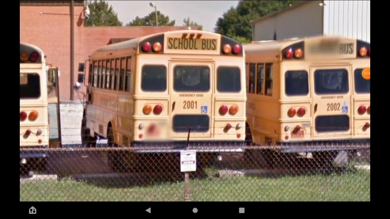 Viewing the Anson County bus garage YouTube