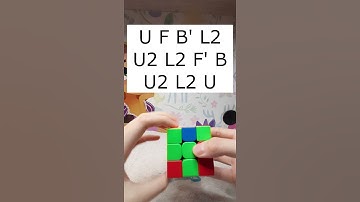 How To Make a Union Jack Pattern on a 3x3 Rubik