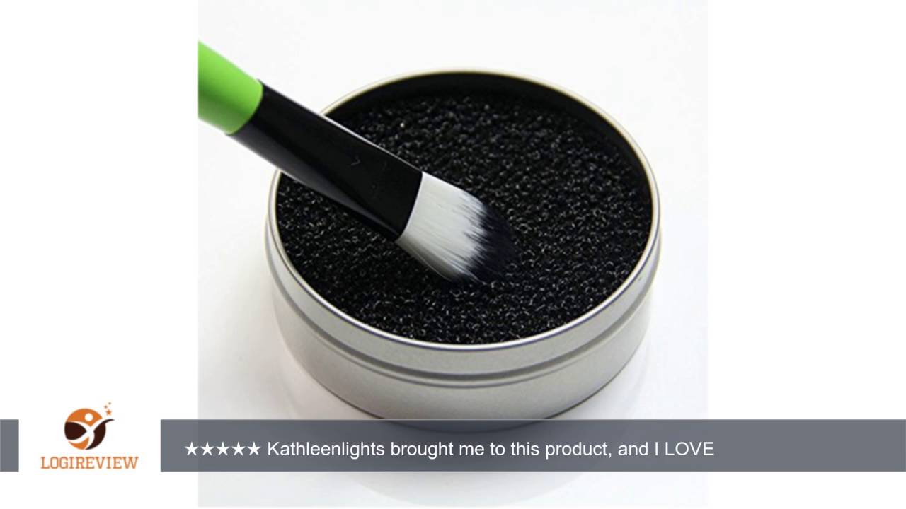 Luxebeauty Quick Clean Makeup Brush Cleaner Sponge Removes Eye Shadow