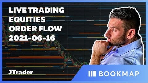 Live Trading Equities Order Flow 2021-06-16 | JTrader | Pro Trader Webinar