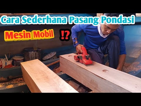 Cara pemasangan pondasi