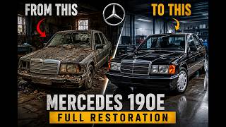 Classic Car Restoration Mercedes Benz 190E restoration Mercedes