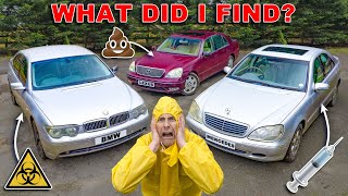 You won't believe what I found in these £1,000 limos!