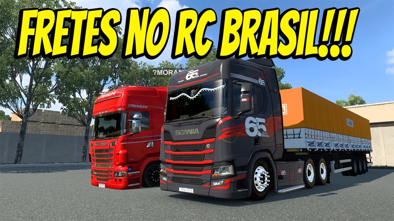 COMBOIO NAS SCANIA MAPA RC BRASIL ETS 2 1.45 + G27 YouTube