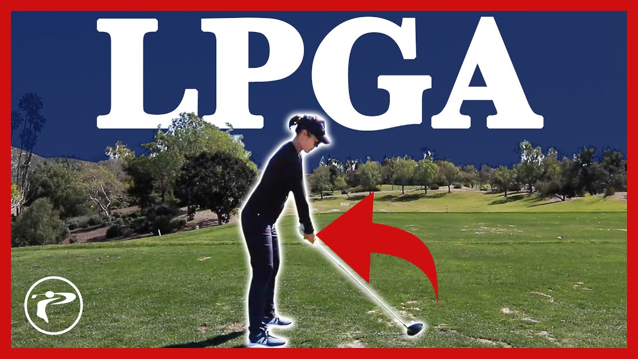 Golf Driver Set Up LPGA Tour Player YouTube