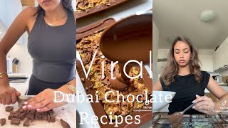 Viral Dubai Choclate Recipe || Tiktok Competition